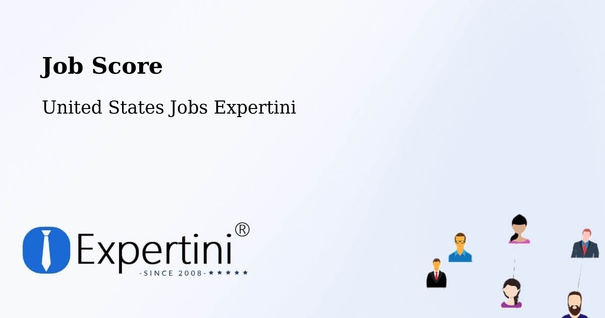 Job Score & Job Description Score Tool – Timonium - United States Jobs Expertini